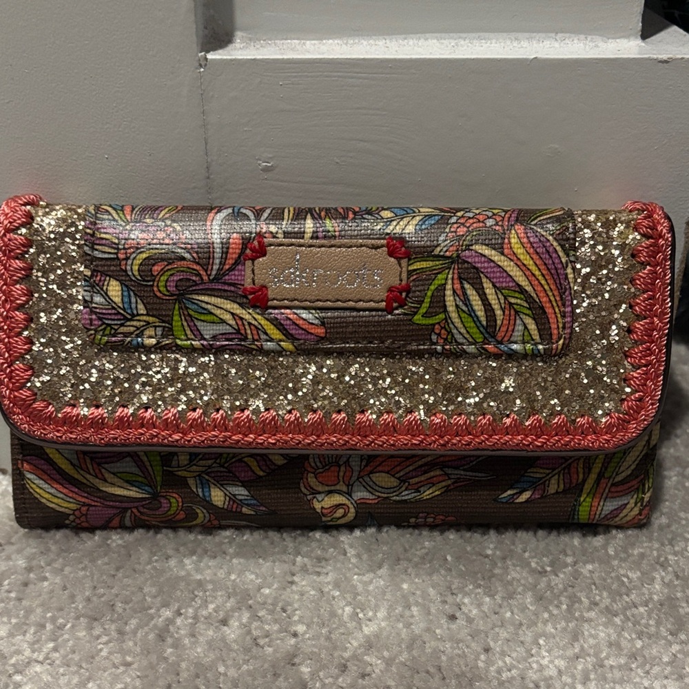 Colorful Glitter Women's wallet Sakroots